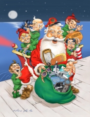 Boating-Santa-2019